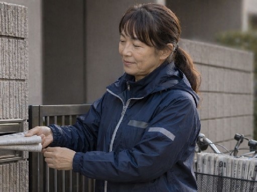 早朝の短時間でサクッと収入【新聞配達】須坂市高畑／1日50分・扶...