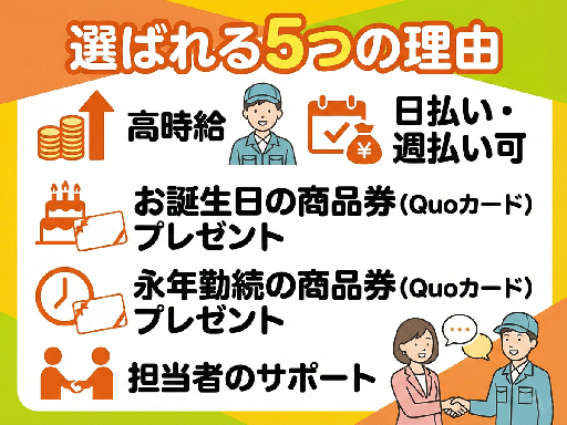 株式会社プログレス（倉敷市）の女性バイト求人情報